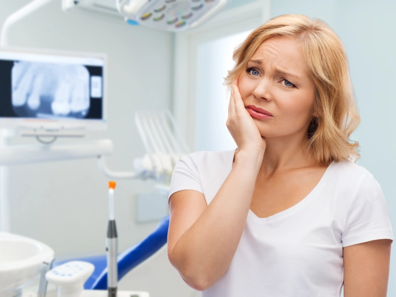 כאב שיניים או בלוטות הרוק